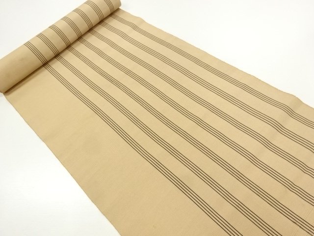 JAPANESE KIMONO / ANTIQUE BOLT FOR HASSUN OBI / SILK